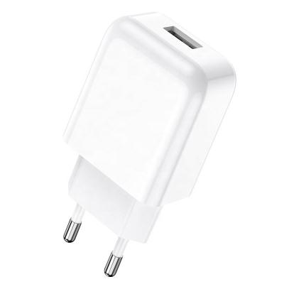 China Hot Sale 5v 2a Power Adapter Usb Fireproof Material Wall Fast PC Charger With Eu Plug for sale