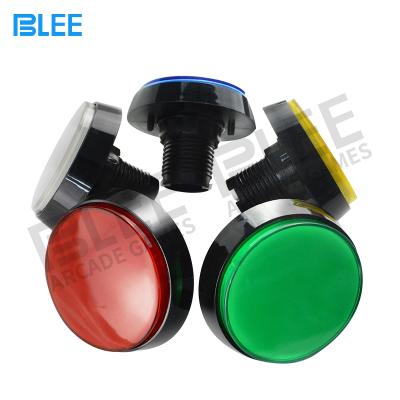 China zero delay & Free Sample Durable 60MM LED Arcade Button Pin Push Button Switch for sale