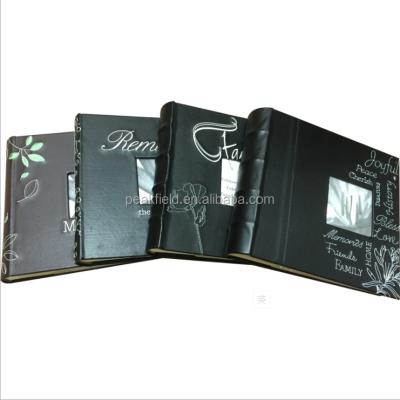 China Wholesale Handmade 4x6 Photo Album PU Cover Album Handmade Leather Album Best for sale