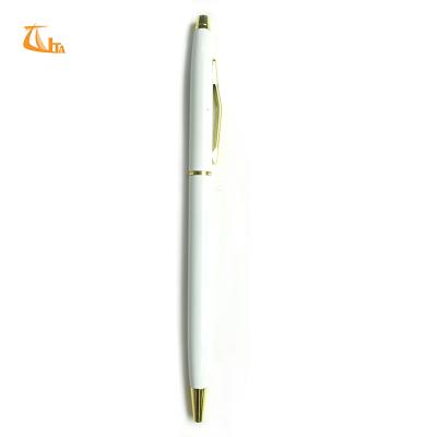 China 2020 Promotional new arrival elegant metal ballpen stylish writing custom logo ballpoint pen with refill for sale