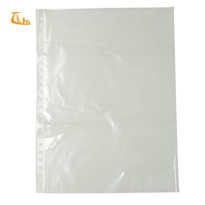 China High Quality Office Stationery 26 Holes PP Cover Clear File Protector / A4 Bag for sale