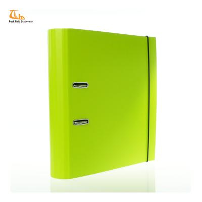 China Stationery Custom Design Colorful Hard Cover A5 2D Ring Binders Folder for sale