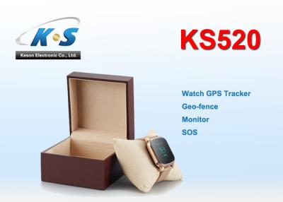 China Golden / Silver Smart Watch Safety Tracking Devices For Children for sale