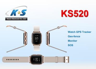 China Bluetooth Microphone SOS Watch GSM GPS Tracker For Adult / Kid People for sale