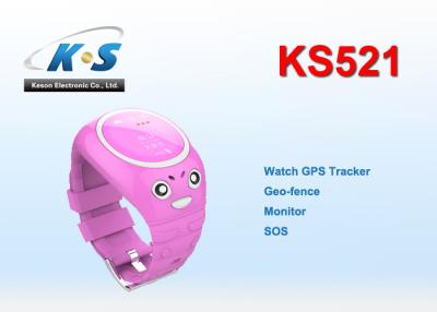 China Long Standby Waterproof Watch GPS Tracker Animal / Kids Tracking Device for sale