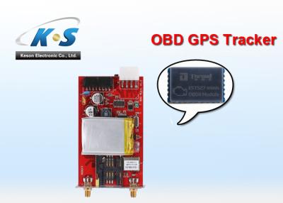 China GSM 1800MHz 1900MHz RFID / OBD GPS Tracker Check By Mobile Phone for sale