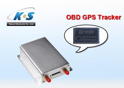 China Automotive Sim Card Small OBD2 / OBD GPS Tracker With Si RF III chip for sale