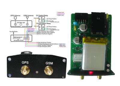 China Car / Truck / Vehicle GPS Tracker with Stop Engine Monitor , Quad Band alarm and Tracking System for sale