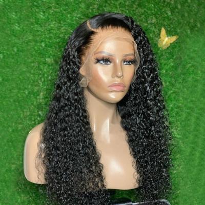 China Lace Front Wig Human Hair Body Wave Water Wave Wigs For Women Brazilian Jerry Curly Lace Frontal 13x6 13x4 Hd 30 Inch Loose Deep Wave Wig for sale