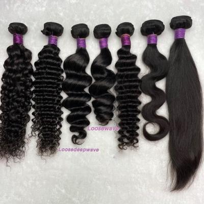 China Wholesale Raw Unprocessed Silky Straight Wave Align Virgin Hair Extension , Cuticle Aligned Water Wave Virgin Remy Hair Bundles Weave Seller for sale