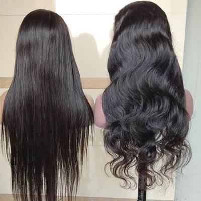 China Pre Plucked Straight Hair Wigs, Cuticle Aligned Raw Glueless Swiss Hair Lace Wigs, Natural Hair Lace Front Wigs Overnight Delivery On Sale for sale