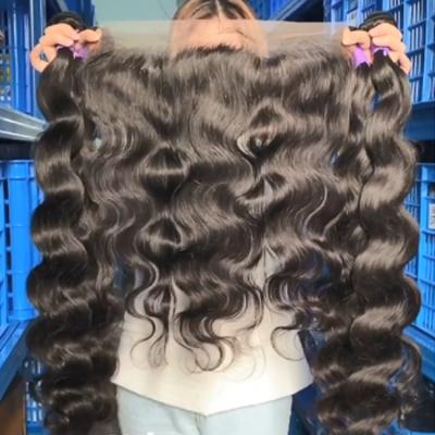 China 4 Piece Hair Bundles Body Wave Lace Up Closure, Straight Bob Hair Bundle 4x4 Lace Closure, Hair Bundles Body Wave And Closure for sale