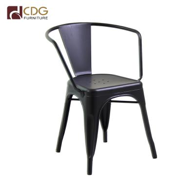 China Vintage Cafe Furniture Thonet Comfy Chair Commercial Metal Restaurant Armchairs for sale