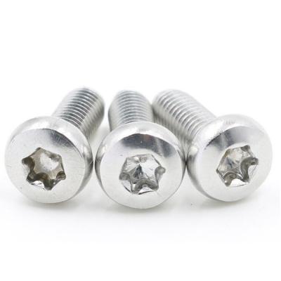 China Stainless Steel Anti Theft Star Bolt With Cap m6 m8 m10 m12 Torx Bolt With Pin m16 Anti Theft Bolts for sale