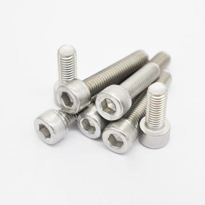 China Stainless Steel Bolts DIN912 ASME B18.3 Stainless Steel Hexagon Socket Head Cap Screw for sale