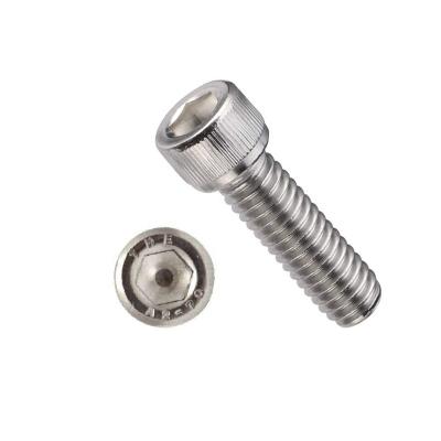 China Cylinder head ready to ship DIN912 stainless steel m8x25mm internal hex socket head cap Allen bolt screws m6 m5 m4x45 for sale