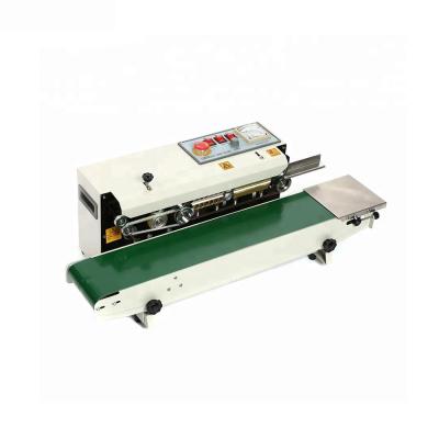 China GARMENT Automatic Horizontal Continuous Plastic Bag Heat Sealing Machine for sale