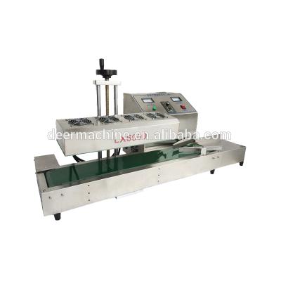 China Beverage Factory Supply High Quality Continuous Automatic Induction Sealing Machine for sale