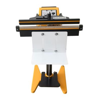 China CLOTHING Body Aluminum Foot Pedal Sealer Sealing Machine For Plastic Bag for sale