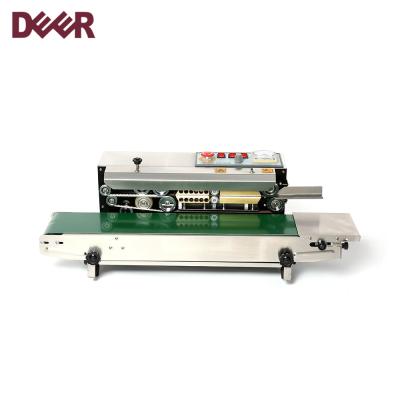 China CLOTHING Wholesale Electromagnetic Induction Continuous Plastic Film Sealing Machine for sale