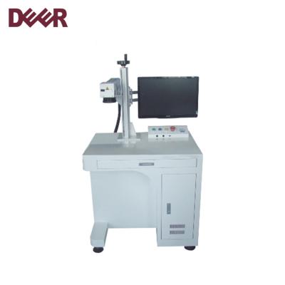 China Laser Marking High Precision Mini Fiber Laser Marking Machine , Portable Metal Laser Printing Machine for sale