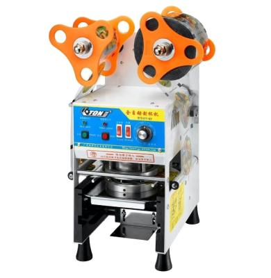 China Portable fully automatic food cup sealer for sale for sale