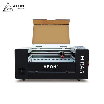 China High Speed ​​Double Optics Flatbed CO2 5030 7045 9060 Aluminum Laser Cutter Cutting Machine For Printing for sale