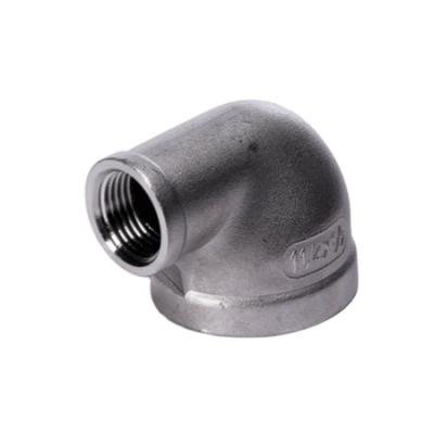 China DONGLIU Water Stainless Steel NPT 150lb Elbow 90 Degree Reducer Street Elbow Screwed In Reducer Pipe Fittings for sale