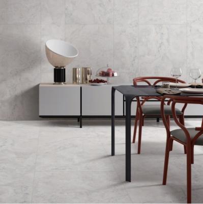 China Travertine Look Antiderrapante R11 600x600 Chapas de piso de porcelana em branco para parque ao ar livre à venda