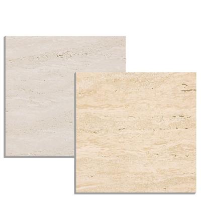 China Occasion Outdoor Beige Travertine Porcelain Vitrified Tiles for Building Material for sale