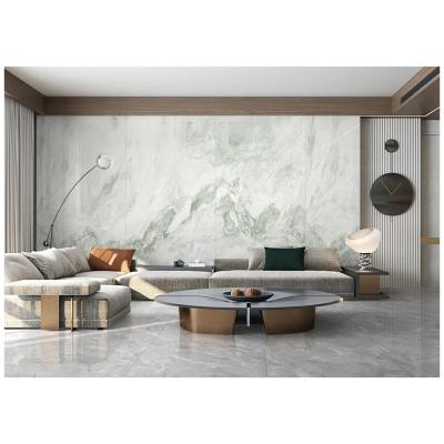 China 1200 x 2400 Acid-Resistant Marble Look Glazed Quartz Slab for Wall and Floor Tiles for sale