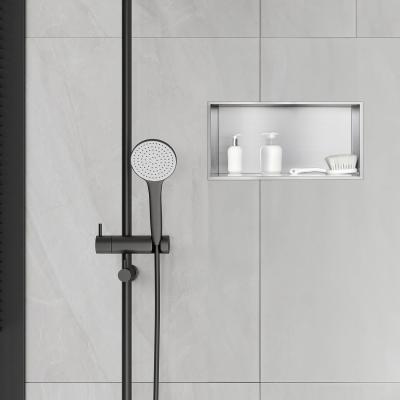 China Nicho de pared de doble estantería como Bernkot Nichos de ducha de acero inoxidable para el baño en venta