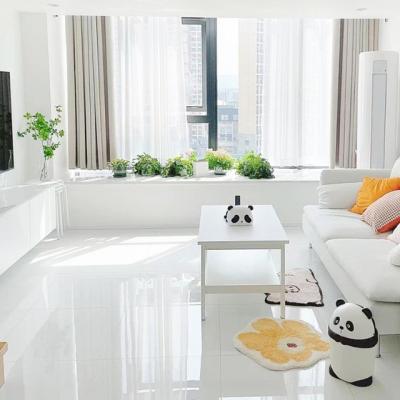 China Building Material Non-Slip White Ceramic Floor Tiles 60x120 with High Gloss Finish for sale