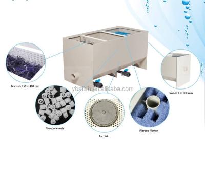 China Freshwater Aquaculture Multiroom Biological Filters For Recycling Aquaculture Systems kio filter for sale