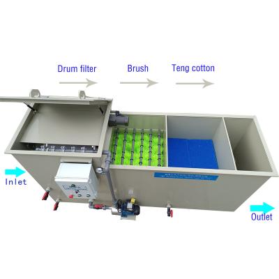 China Koi accumulates multiple chamber filter systems for koi ponds for sale