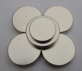 China Disc magnet with Ni plating for sale