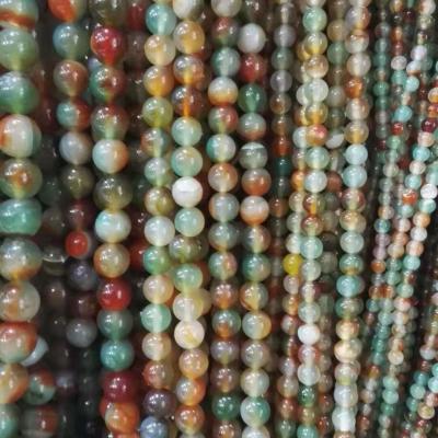 China Peacock Agate  round beads for sale