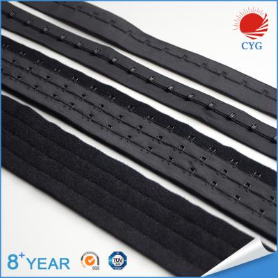 China Fashion CYG nylon or polyester fabric hook and eye tape for bra corset for sale