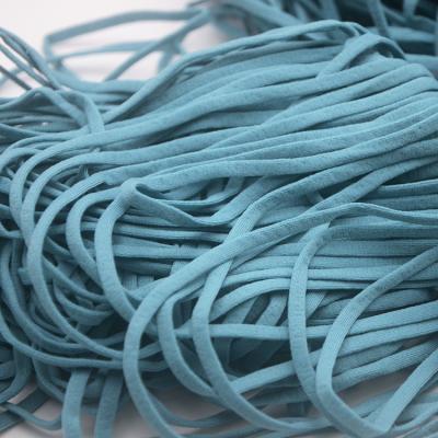 China New CYG Viable Colorful Dye Flat Elastic Earloop Factory Use Raw Materials For 3ply Type Or KF94 KN95 Making for sale