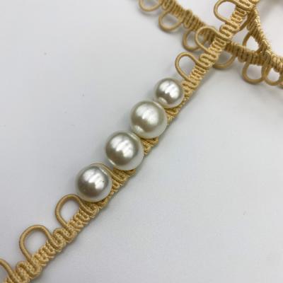 China For Clothes Pack Of 50pcs Half Pearl Vaulted Button With Brass Leg For Clothes for sale