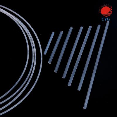 China Forming wholesale 6mm and 8mm clear plastic boning for corset and costume uncovered plastic boning for sale