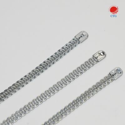 China Durable Carbon Steel Spiral Steel Corset Accessories 6mm*25cm Bone In Piece for sale