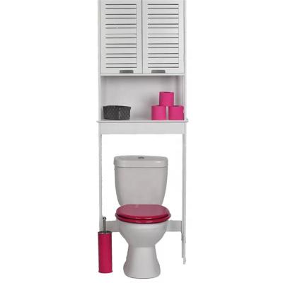 China Eco-friendly Toilet Room Bathroom Shelf Storage Shelves Standing Shelf Bathroom Tall for sale