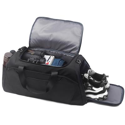 China Waterproof Sports Travel Duffel Bag With Shoes Compartment Sports Large Capacity Travel Oxford Waterproof Duffel Bag With Shoes Compartment for sale