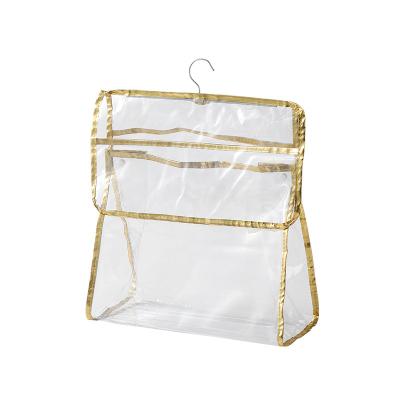 China Waterproof Bathroom Clothing Toiletry Bag Casual Storage Bag Waterproof Travel with Hanging Hook Wall Hanging Plastic Bag for Hanging Clothes for sale