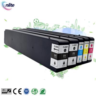 China T8581-T8584 COMPATIBLE color inkjet compatible premium ink cartridge with dye for Epson wf c20590 for sale