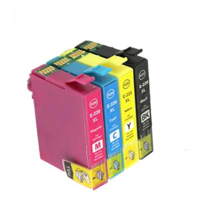 China COMPATIBLE for Epson WF-2750 WF 2650 XP 420 Printer 220 T220 220XL T220XL Premium Color Inkjet Compatible Ink Cartridge for sale