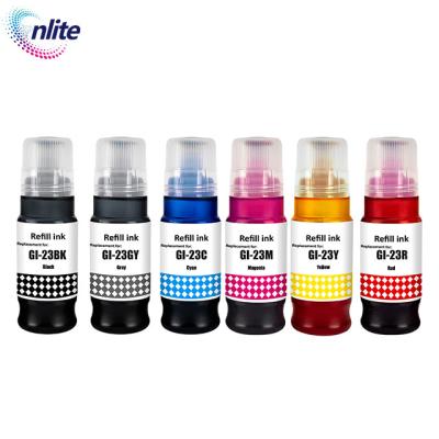 China Premium Compatible Color Gi-23 Bulk Bottle Refill Ink Gi-23 For Canon Pixma G620 Printer Gi 23 Ink GI23 for sale