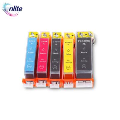 China COMPATIBLE Compatible Premium Color Inkjet Cartridge Pgi-520 Pgi520 Cli-521 Cli521 Pgi 520 Cli 521 XL For Canon Pixma Ip3600 for sale