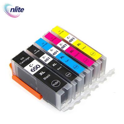 China High Quality 6 Colors COMPATIBLE PGI650 CLI651 Compatible For Canon MG6320 MG7520 Printer Ink Cartridge for sale